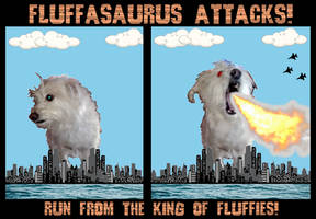 The Wrath of Fluffasaurus! [KaiJune 2022]