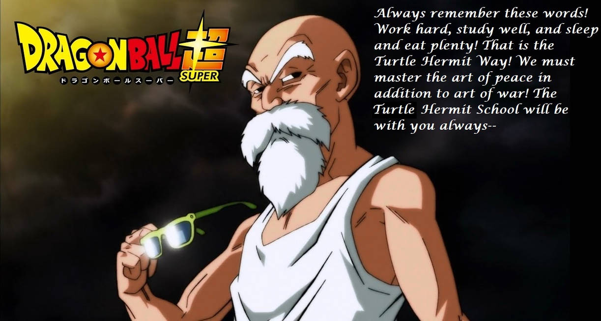 A Quote from Master Roshi by LuckyLadyXandra on DeviantArt