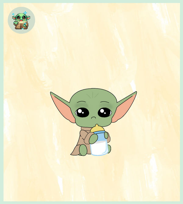 Chibi Grog Chibi Grogu by LuckyLadyXandra on DeviantArt