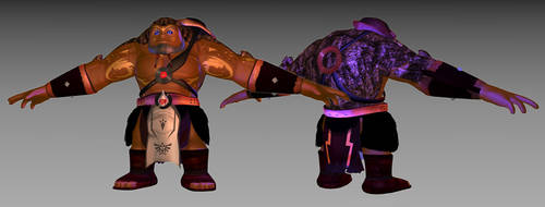 Goron Warrior 3D model