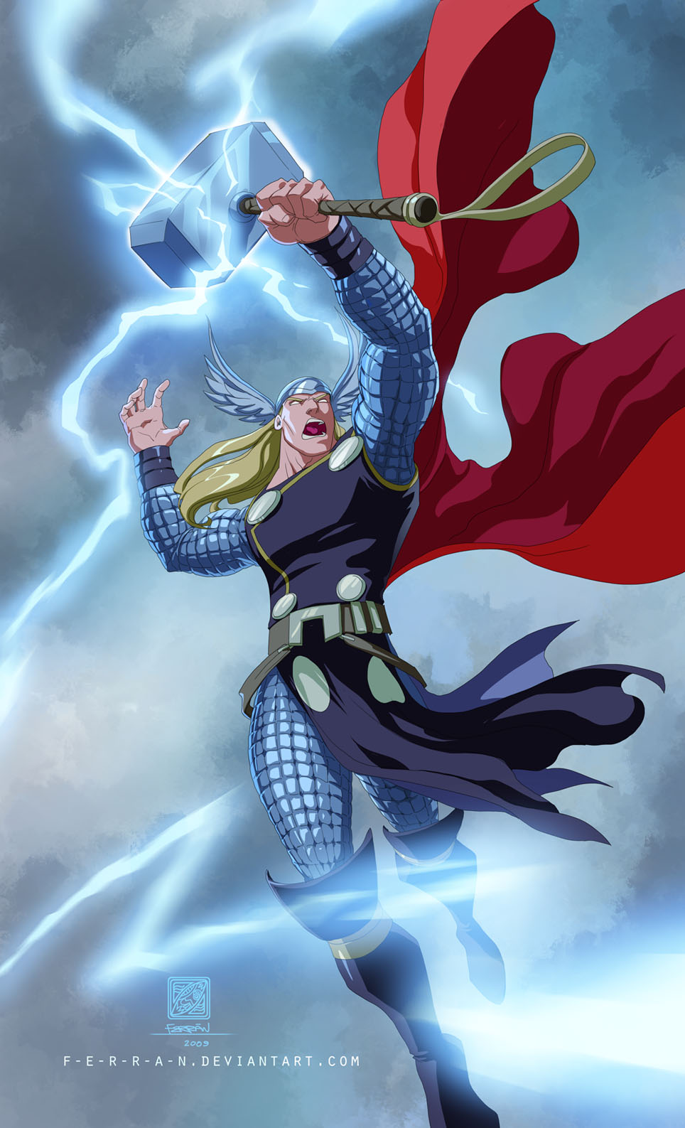 FREE Commish 03: Mighty Thor