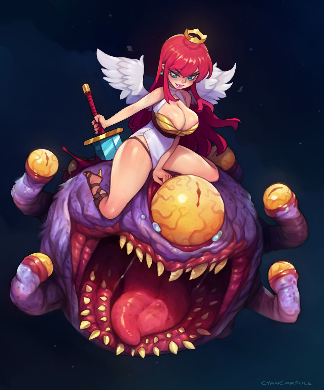 Angel Beholder by CyanCapsule