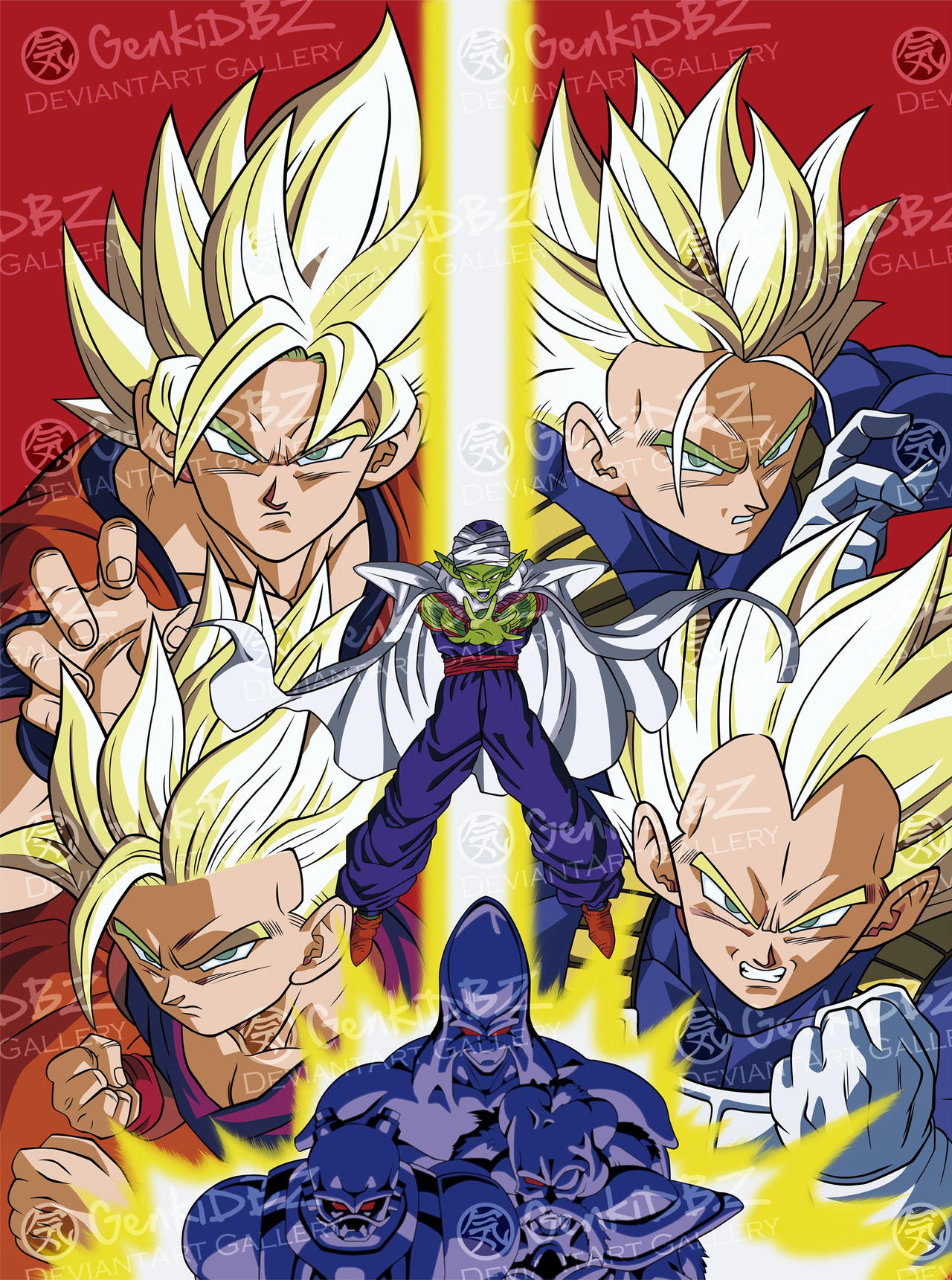 Cell Saga+ by RuokDbz98 on DeviantArt  Anime dragon ball, Dragon ball z, Dragon  ball artwork