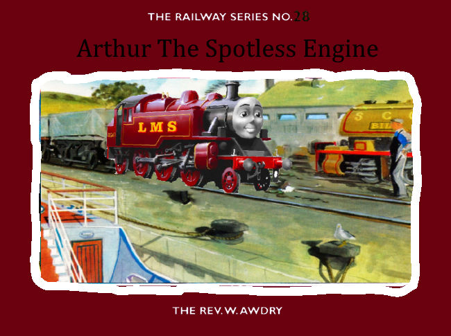 RWS Arthur The Spotless Engine Book Cover by xxbobby on DeviantArt