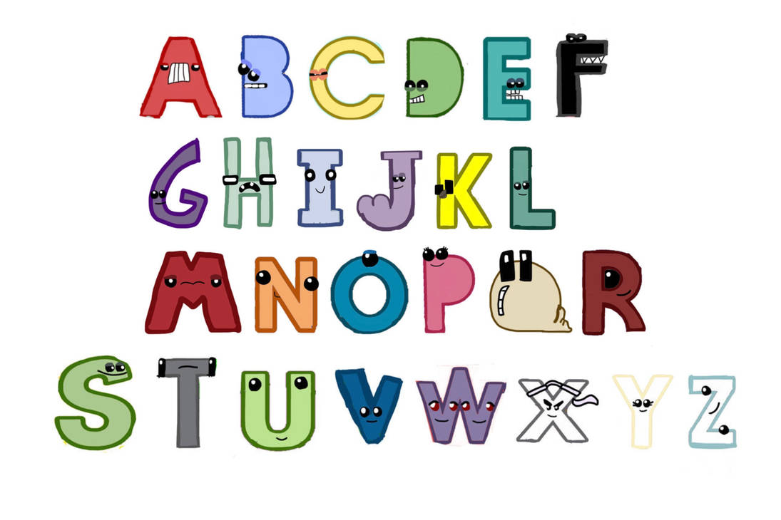 Alphabet Lore In My Style by aidasanchez0212 on DeviantArt