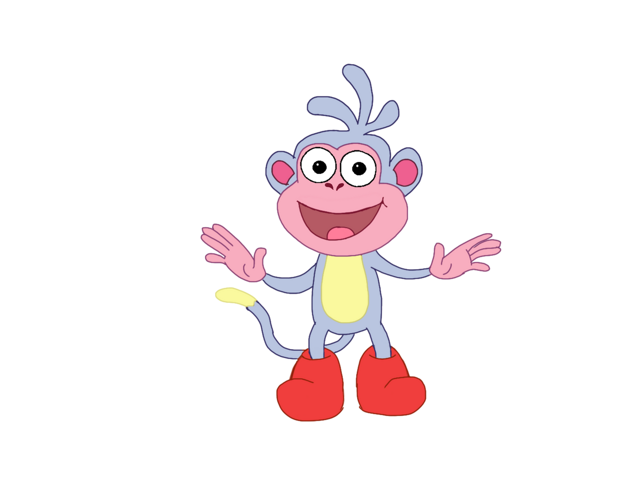 Boots The Monkey from Dora The Explorer (PNG) by THORTHESKUNK911 on Boots The Monkey from Dora The Explorer (PNG) by THORTHESKUNK911 on