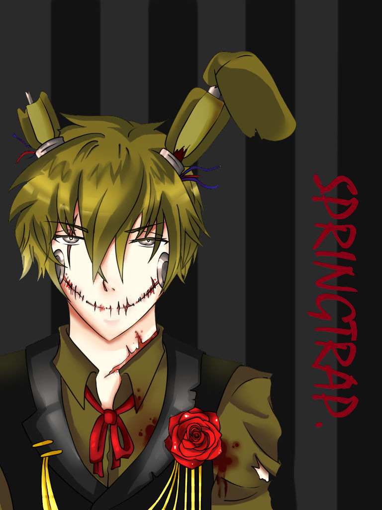 Springtrap version Human by montoyita on DeviantArt