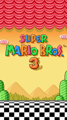 Super Mario Bros 3 iPhone 5 Wallpaper