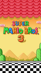 Super Mario Bros 3 iPhone 5 Wallpaper