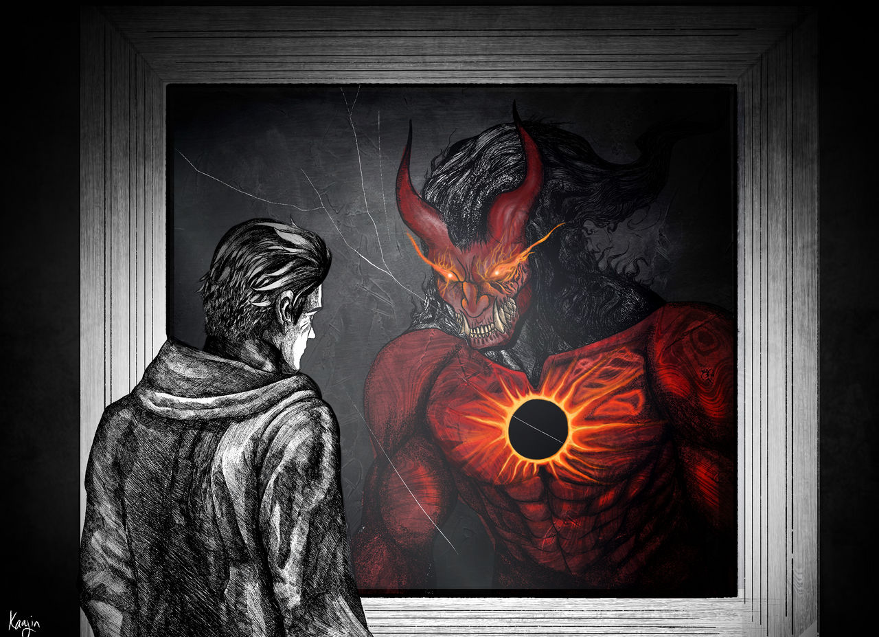 Demon In The Mirror By Kaajin2000 On DeviantArt demon-in-the-mirror-by-kaajin2000-on-deviantart