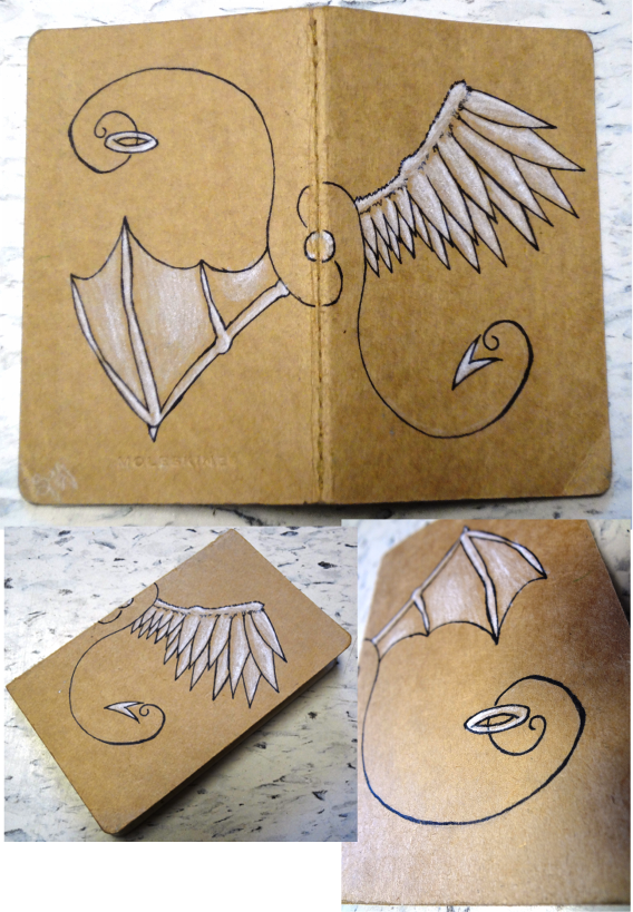 Moleskine Cover - Winged Dream