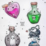 Enchanted Potion Bottles