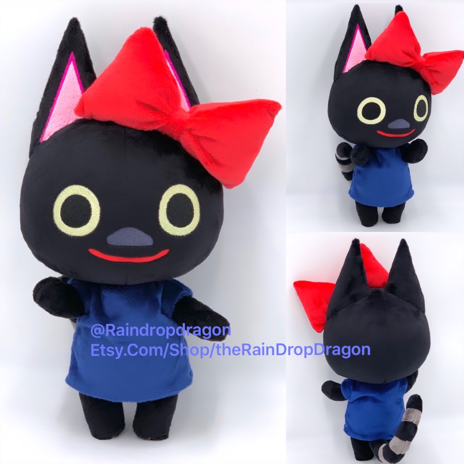 Kiki, Animal Crossing Plushie by theraindropdragon on DeviantArt Kiki, Animal Crossing Plushie by theraindropdragon on DeviantArt