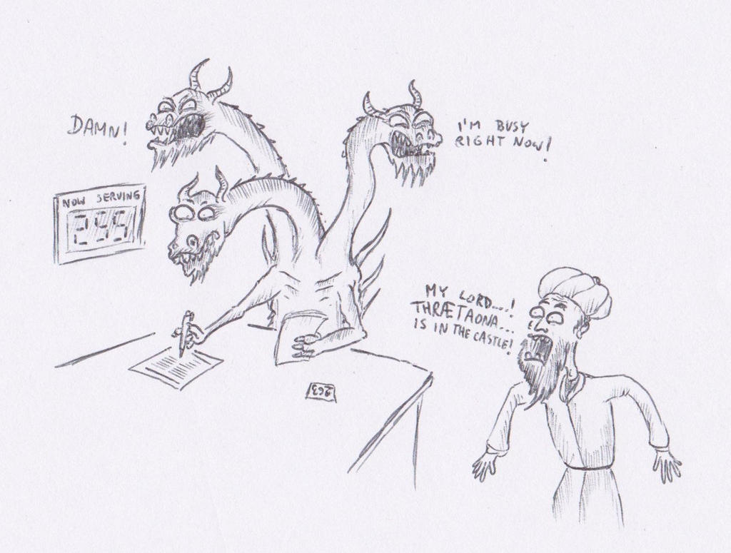 Azhi Dahaka by RaphaelJerome on DeviantArt