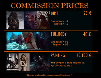 Commission info - COMMISSIONS CLOSED