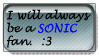 Sonic Always Fan Stamp