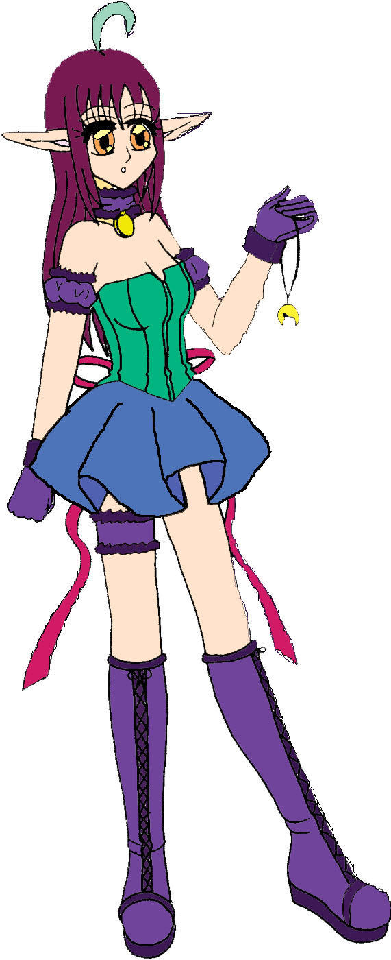 Alien Mew Mew colored by kiara-ann-lee on DeviantArt