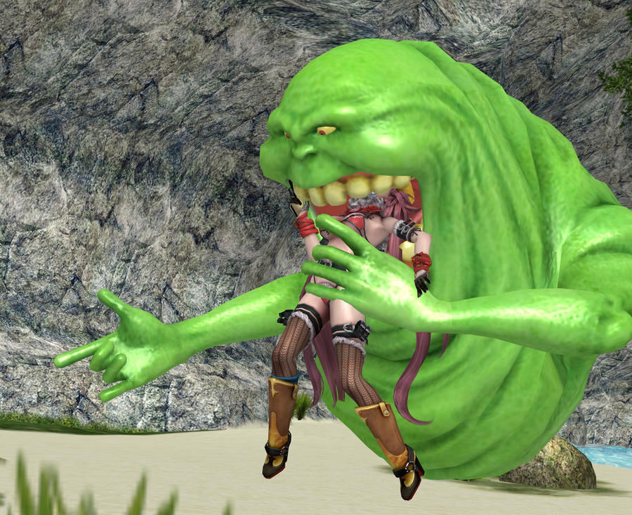 Kagura Vs. Slimer part 4.2 with some story :P