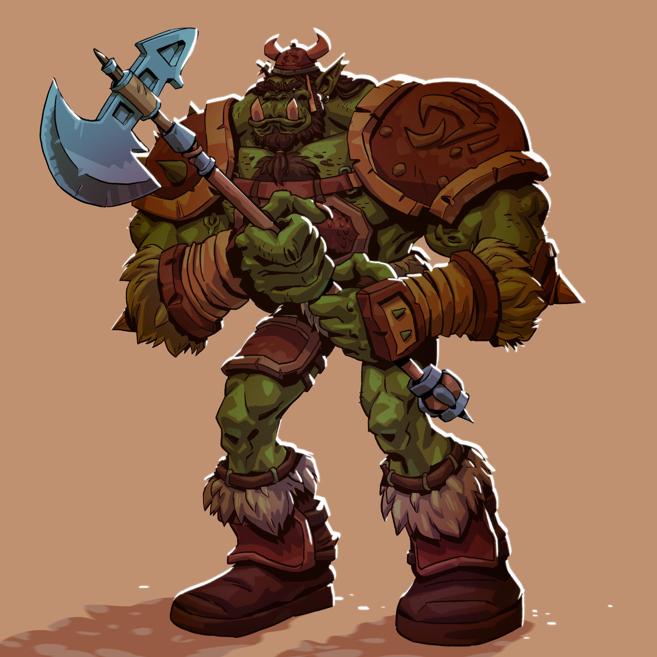 Orc by DelRey on DeviantArt