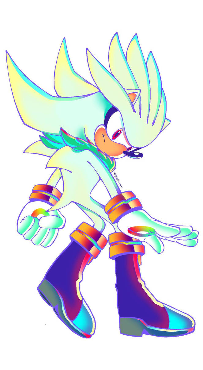Hyper Silver - Commission  Sonic the Hedgehog! Amino