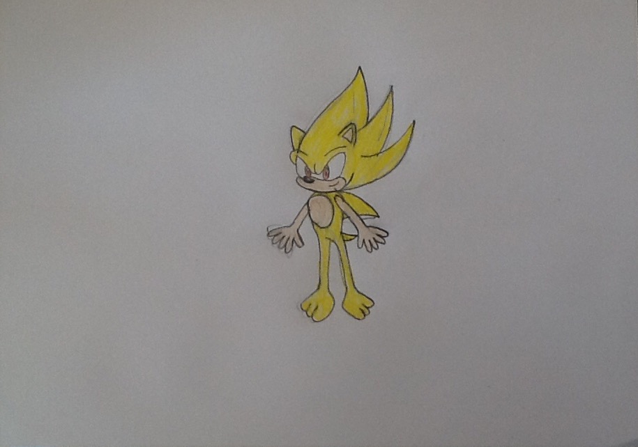 Super Sonic OLD:. by Yoshifan1219 on DeviantArt