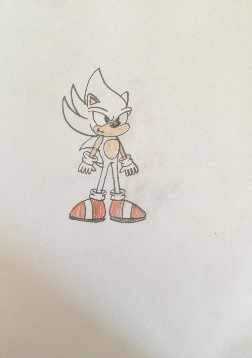 Hyper Sonic By Hritz123 On DeviantArt