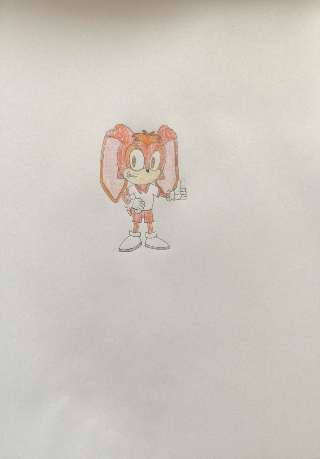 Crispy Cris Rabbit Crispy the Rabbit victory pose by Hritz123 on DeviantArt