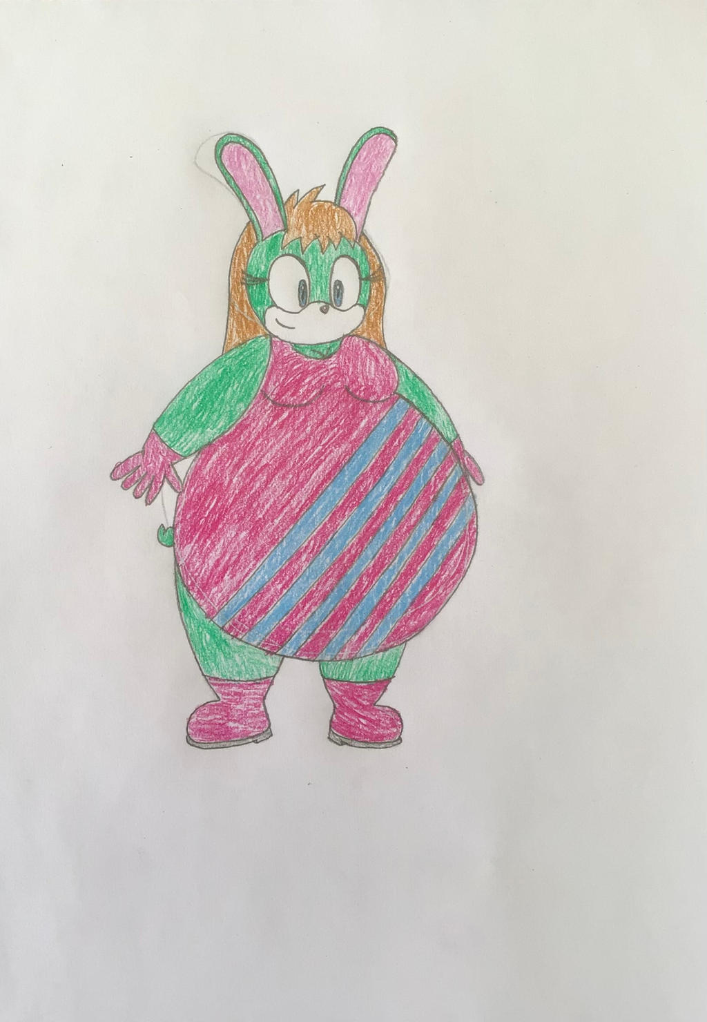 Bertha the Rabbit (My new Sonic FC)