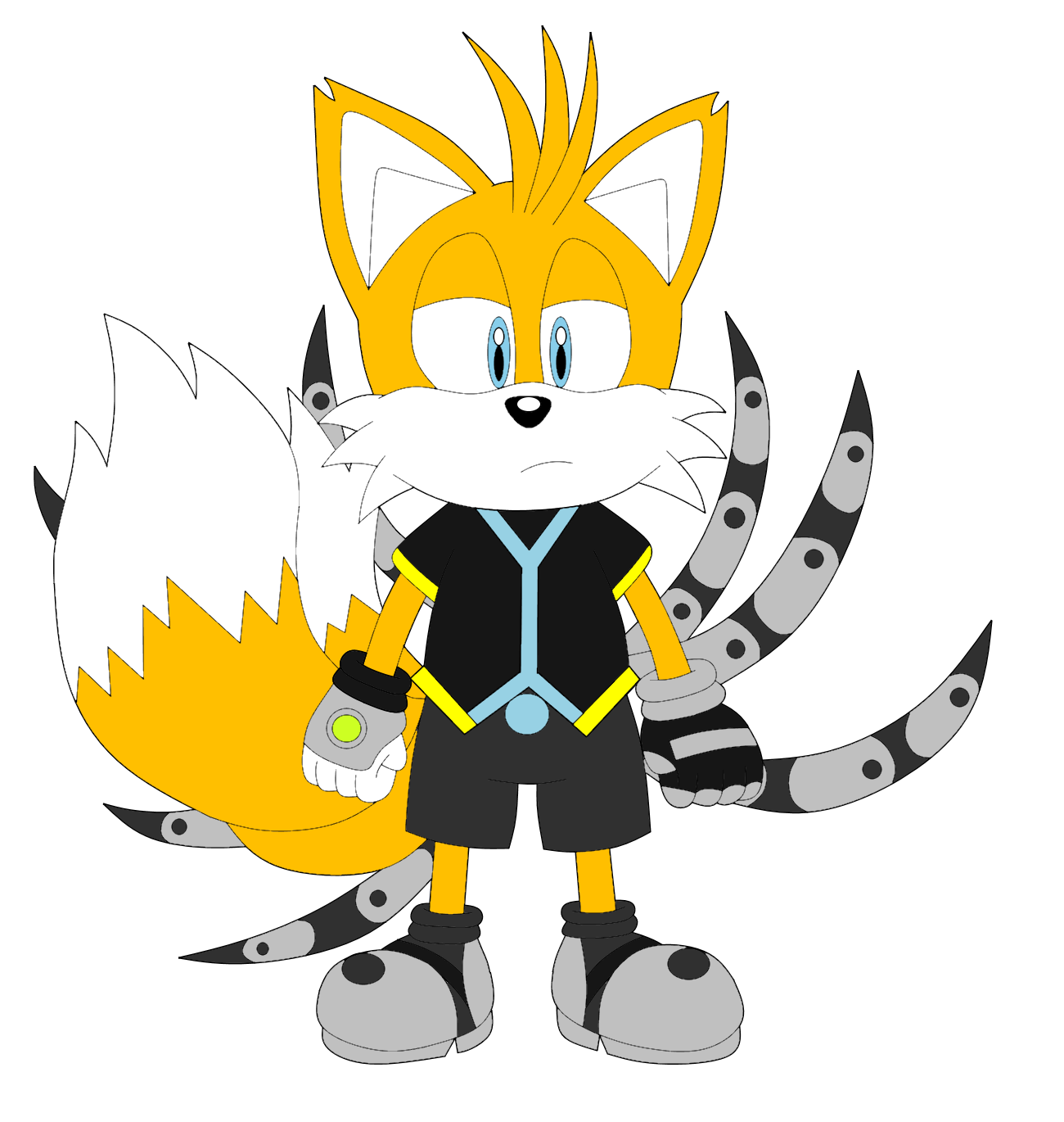 Tails Nine by Hritz123 on DeviantArt