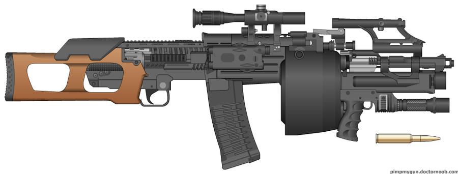 Xerxes X-32 Machine Gun