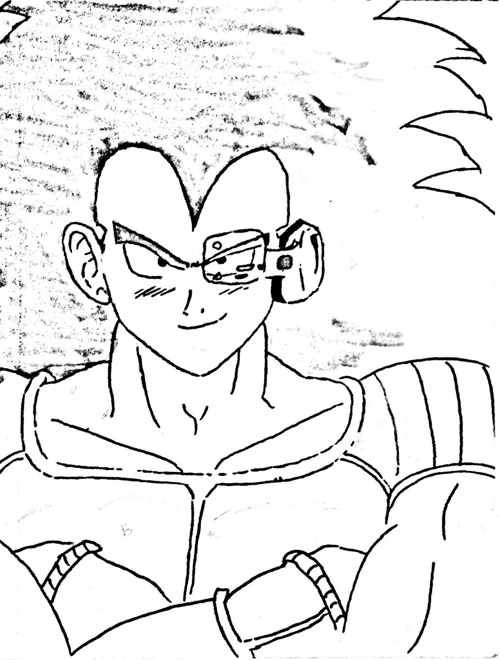 Raditz Scouter Color Raditz. With scouter by Griffon5000 on DeviantArt
