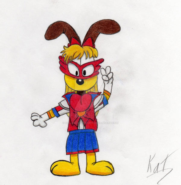 Odie as Sailor V