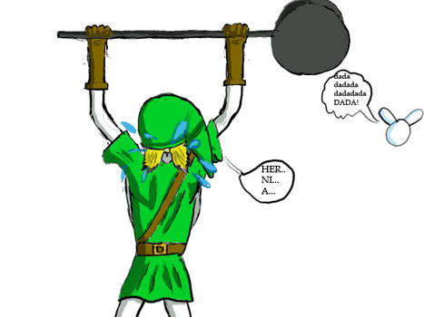 Link gets hammered