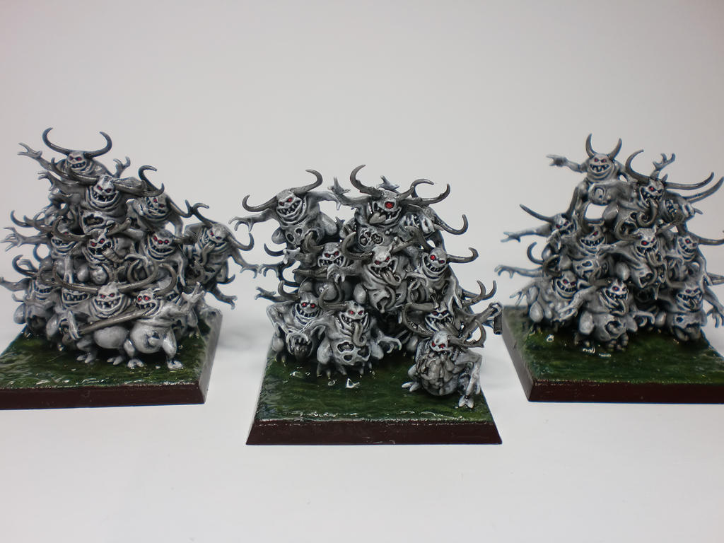 Nurglings Black White