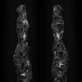 Corrupted stone pillar