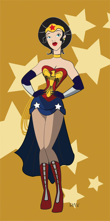 Wonder Woman, Vector-ian