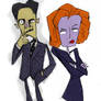 Random characters psychonauts art style