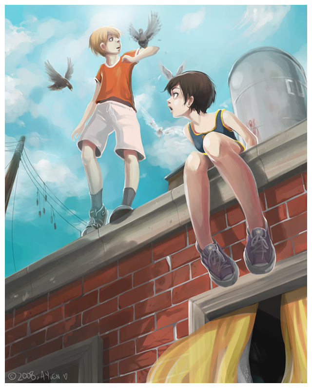 Pigeons by weem