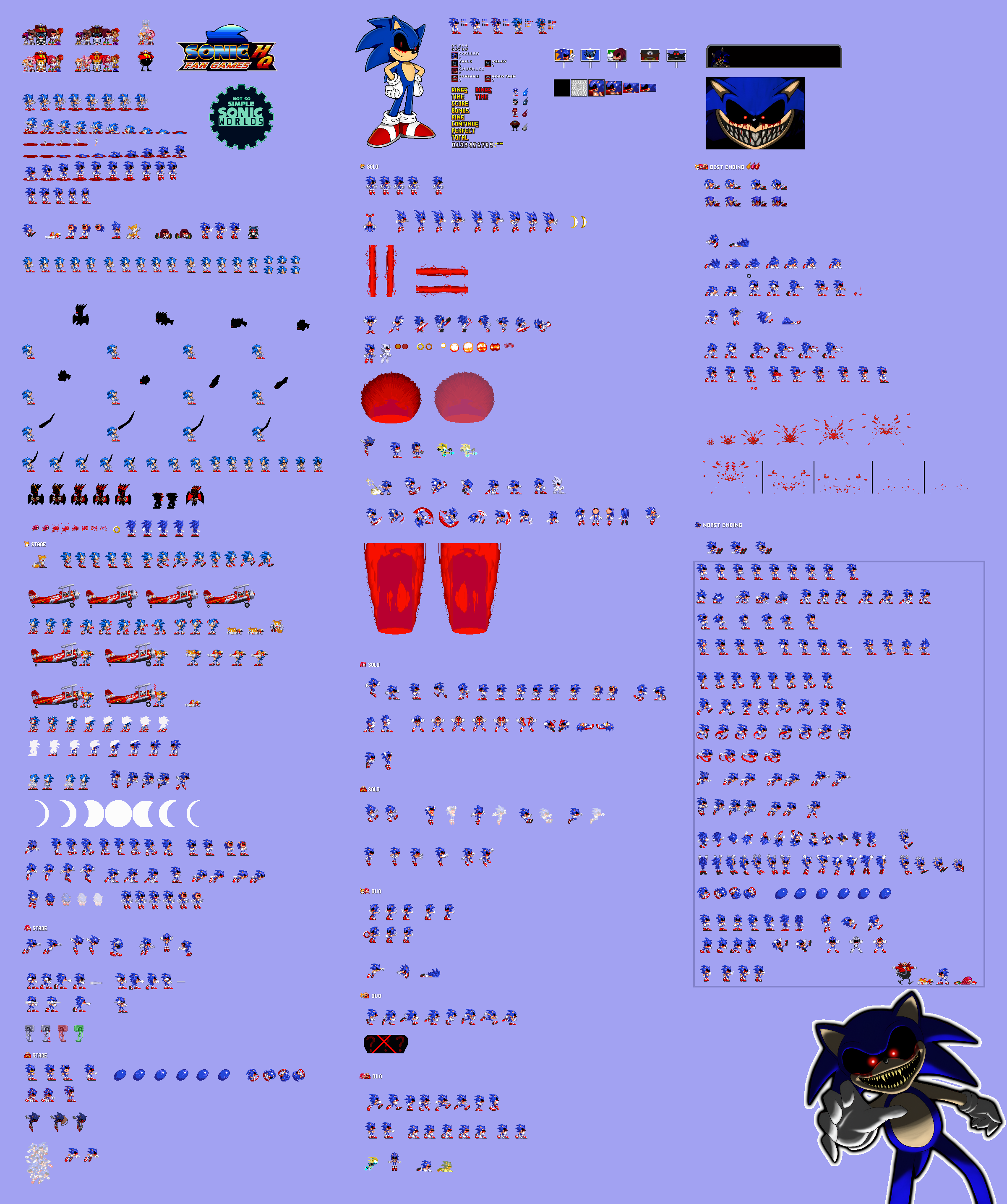 Exeller Spirits Of Hell Round 1 Sprite Sheet by KingNoobs on DeviantArt