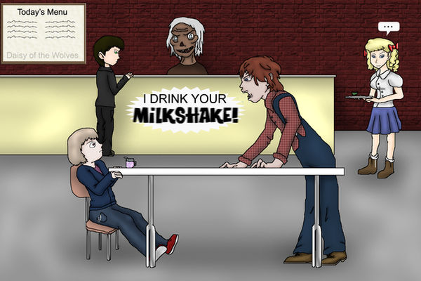 I drink your MILKSHAKE