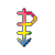 pixel pansymbol