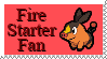 Pokemon- Fire Starter Fan