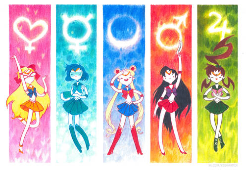 It's Sailor Senshi time