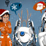 Portal Christmas Card
