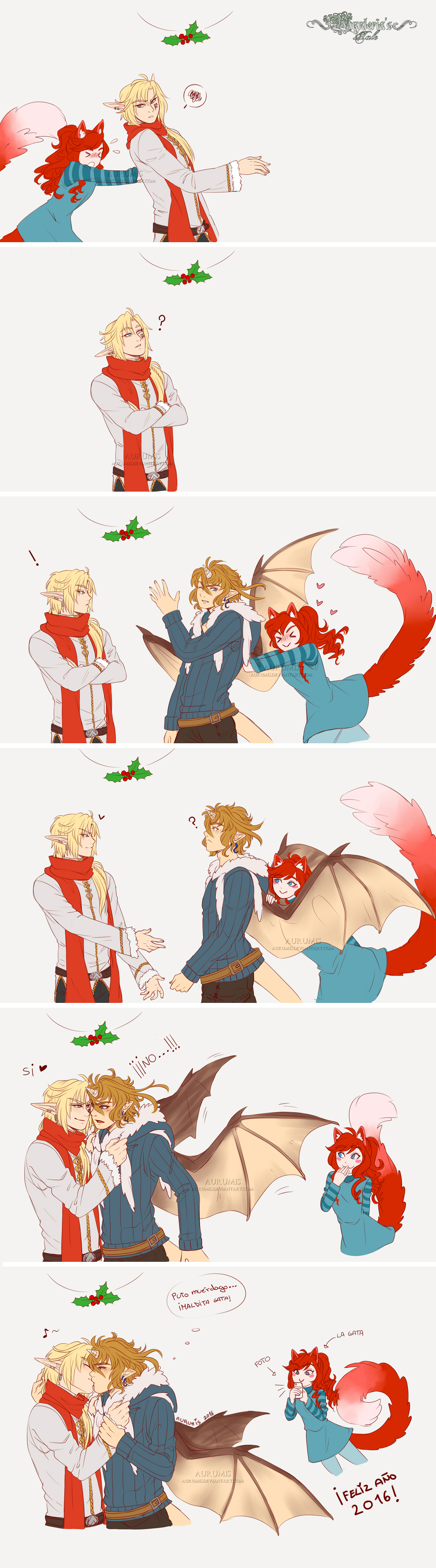 .: WynTa: Mistletoe Kiss:.