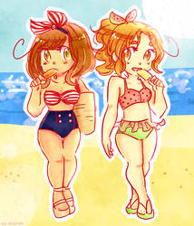 [Hetalia] Beach Italies