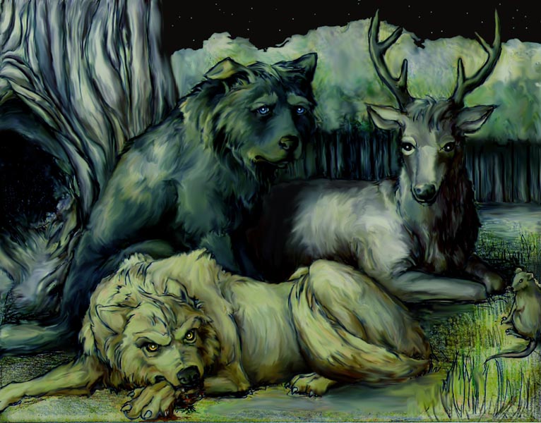 Moony Wormtail Padfoot Prongs by GOLD94 on DeviantArt