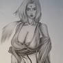 Tsunade (Pencil Drawing)