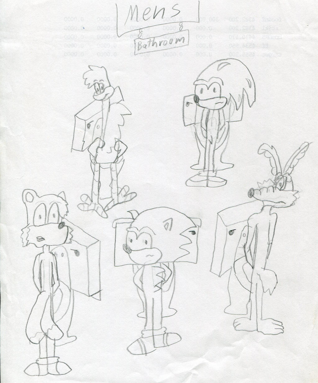 Sonic Tails Knuckles Wile E Coyote Roadrunner Pee By BLAST from my sonic-tails-knuckles-wile-e-coyote-roadrunner-pee-by-blast-from-my
