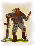 Steampunk Dwarf by Lex-W